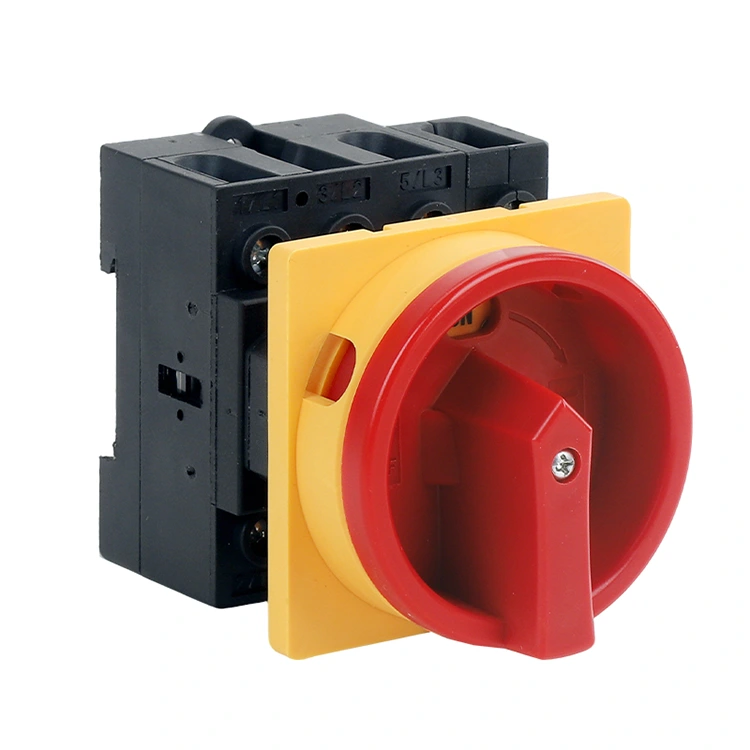 Instalación tipo 40A Y detrás del interruptor de leva del candado del tablero