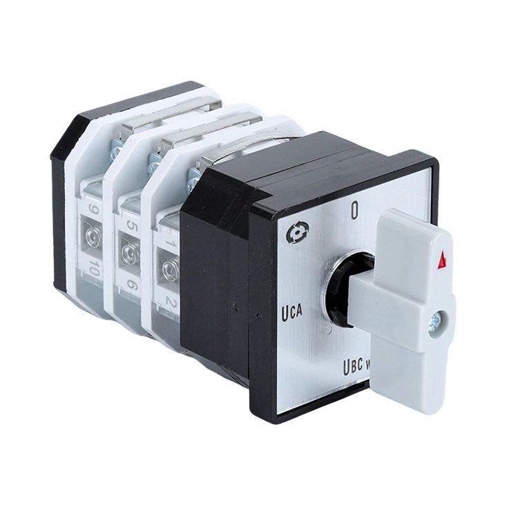 Interruptor de leva amperímetro de cuatro posiciones 16A