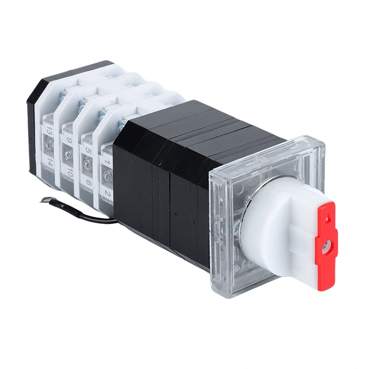 Interruptor de cambio de mango corto de 16 A con luz indicadora