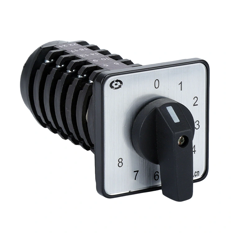 Interruptor de leva giratorio de nueve posiciones 20A
