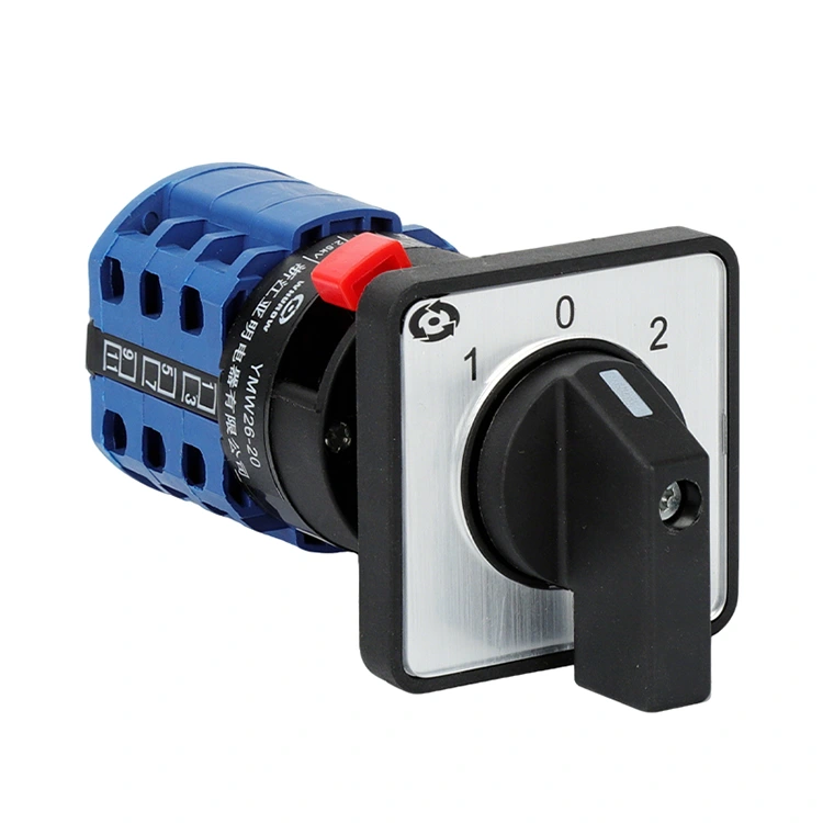 Interruptor de leva de montaje central de un solo orificio 20A