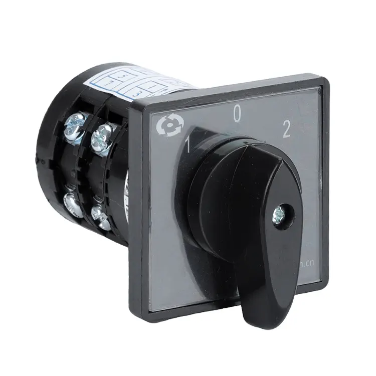 Interruptor de leva giratorio combinado de tres posiciones 20A
