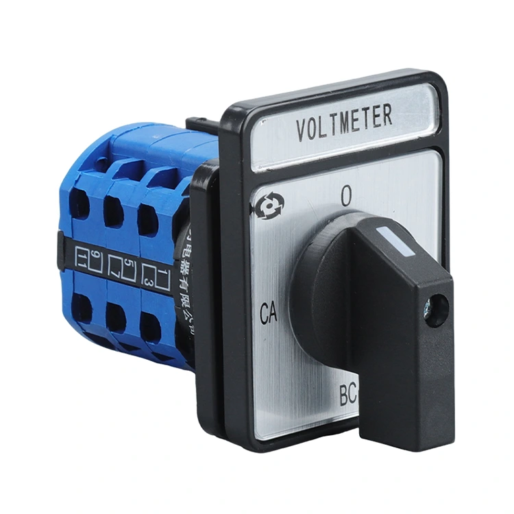 Interruptor de transferencia de voltímetro de 20 A.