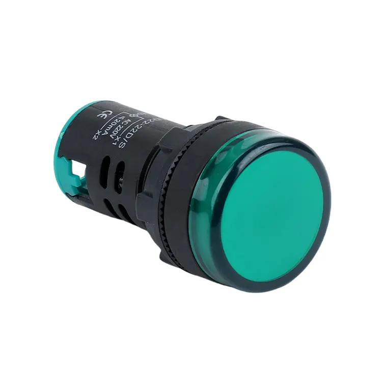Luz indicadora de tamaño de orificio de montaje de 22 mm, cinco colores AD16-22D/S