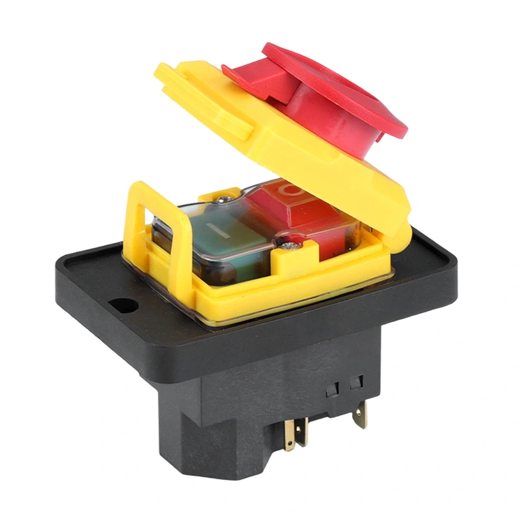 Interruptor electromagnético trifásico de placa grande de 400V y 7 pines Interruptor electromagnético trifásico de placa grande de 400V y 7 pines