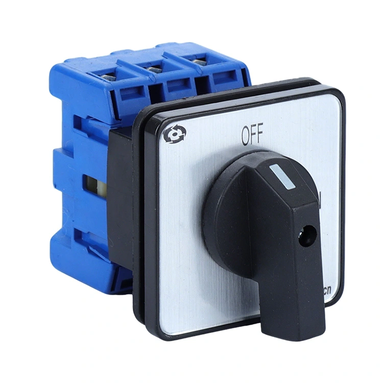 Interruptor de aislamiento de montaje de tornillo de panel de control de perilla de 40 A